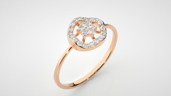 Diamond Forever Dazzle Minimalist Ring - Image 8