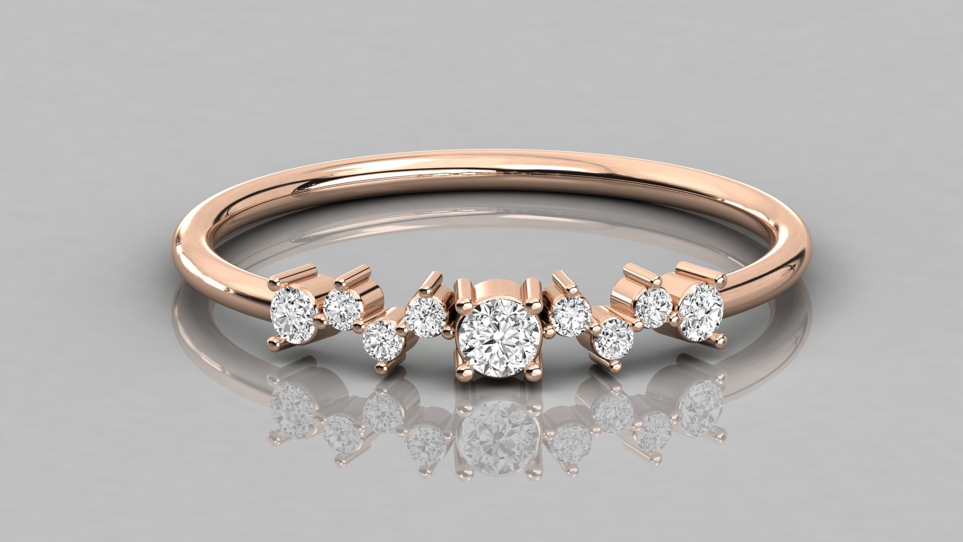 2.50ct Dakota 2MM 10x7mm 14kt Rose Gold Moissanite 4 Prong Dainty Oval  Solitaire Ring,Oval Engagement Ring,Minimalist Moissanite Ring